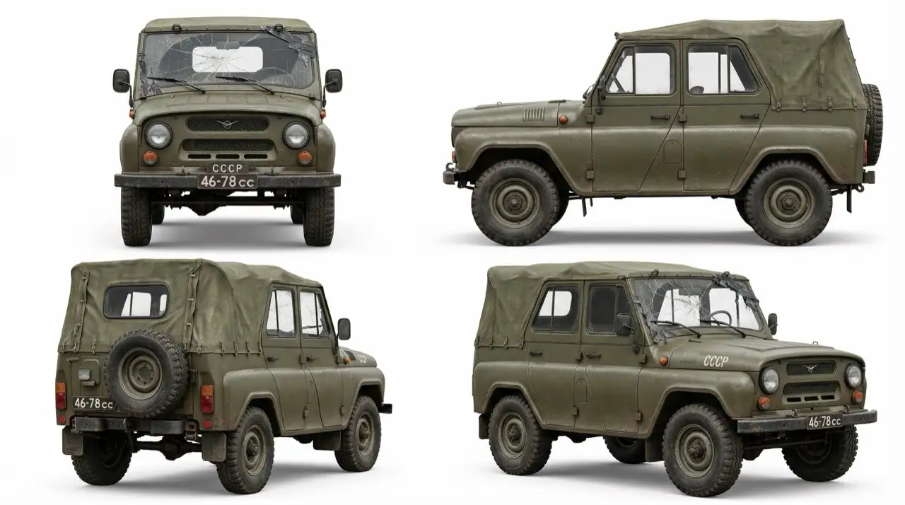 军用吉普-UAZ-469