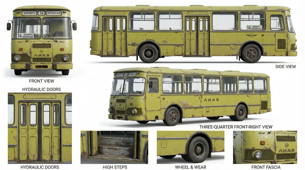 城市巴士-LiAZ-677