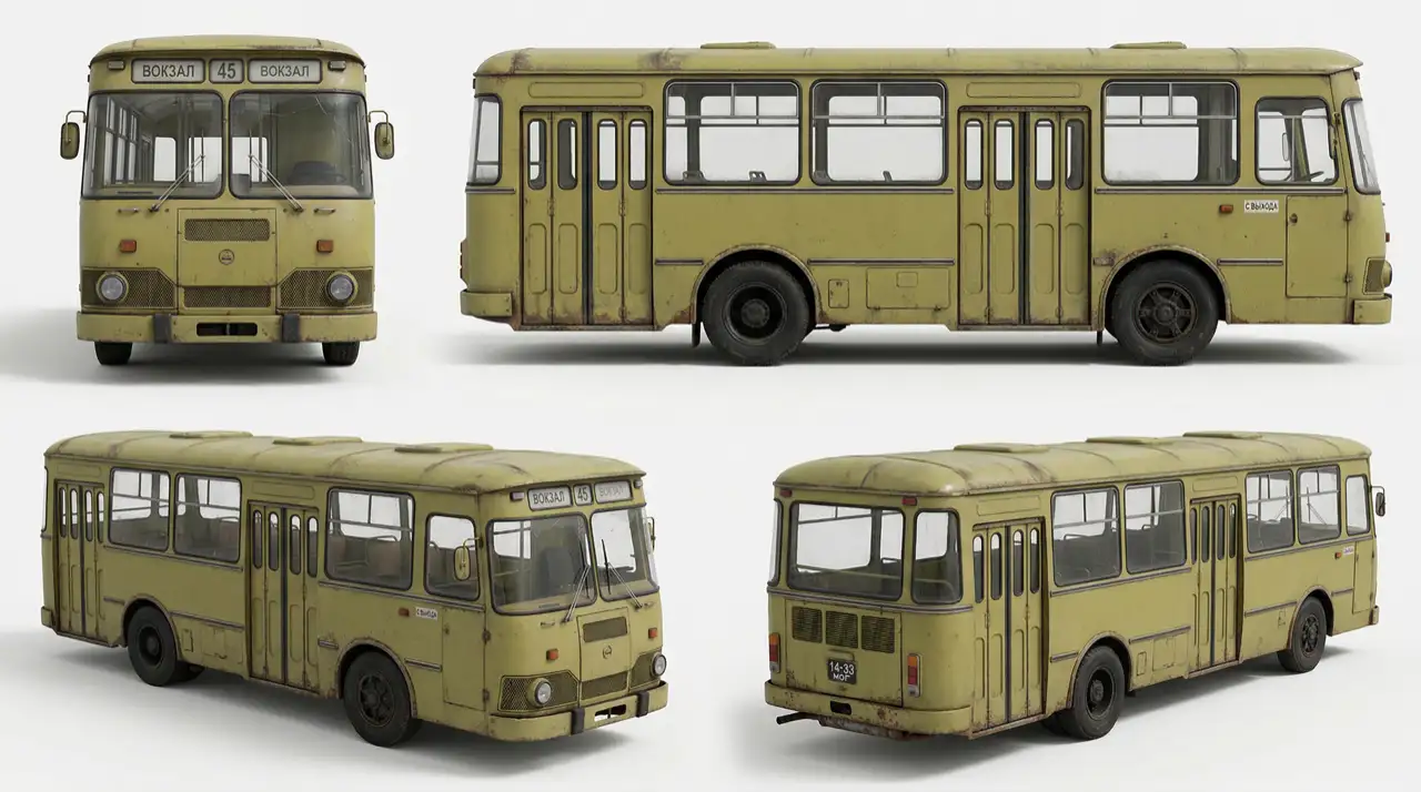 城市巴士-LiAZ-677 thumbnail 3
