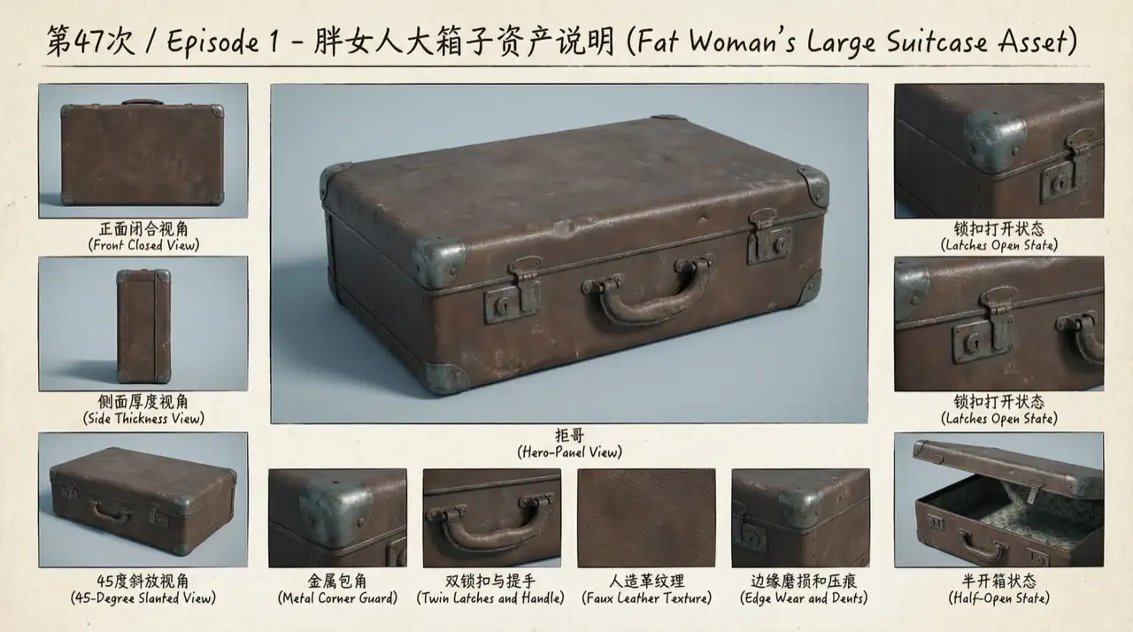 胖女人大箱子
